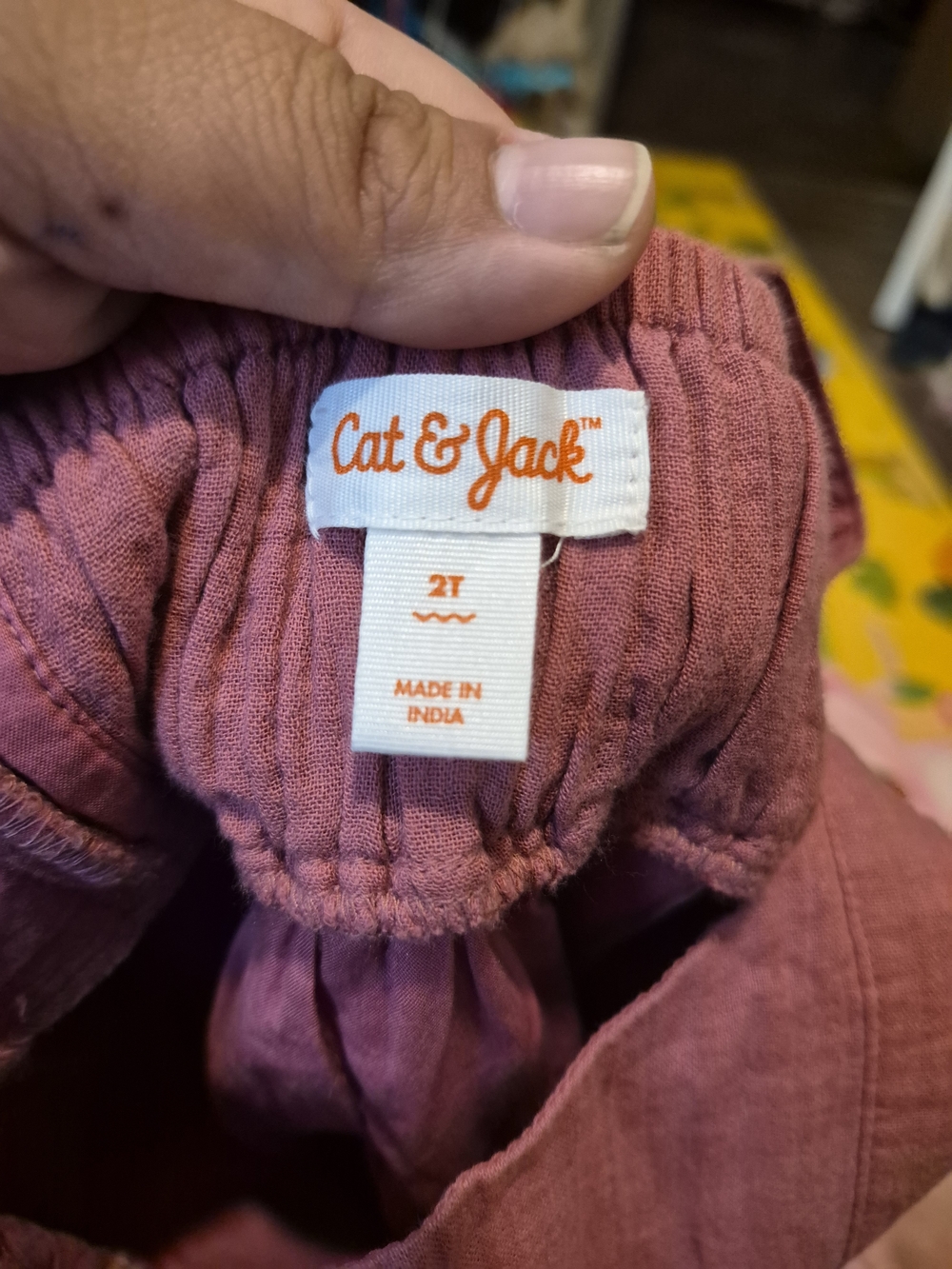 Cat & Jack Dusty Mauve Girls Sundress - Picture 2 of 5